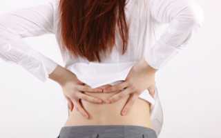 После родов болит спина в области поясницы и температура