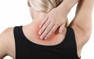Если болит спина сверху