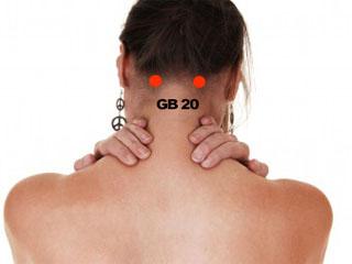 Где надо массировать когда болит голова