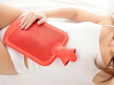 грелка менструация